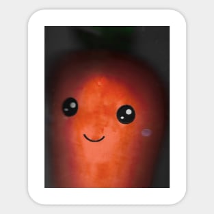 Adorable Carrot Sticker